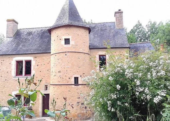 Charme Et Authenticite : Pour 4 Pers. En Bord De Riviere Avec Jardin Enchanteur En Sarthe - Fr-1-410-236 Nyaraló Asnières-sur-Vègre