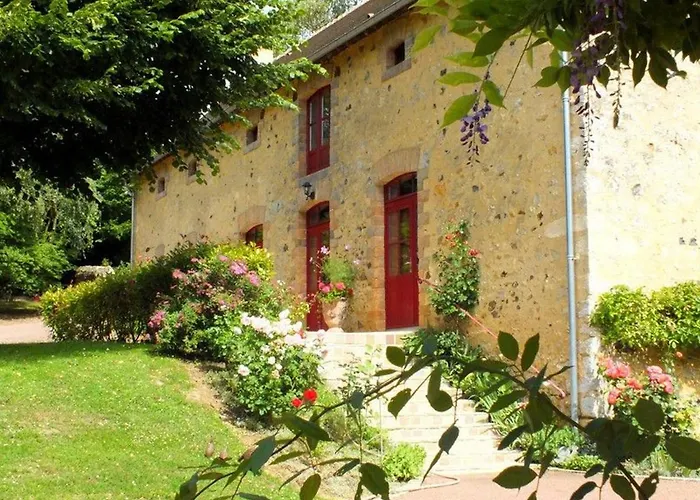 Nyaraló Charme Et Authenticite : Pour 4 Pers. En Bord De Riviere Avec Jardin Enchanteur En Sarthe - Fr-1-410-236 Asnières-sur-Vègre